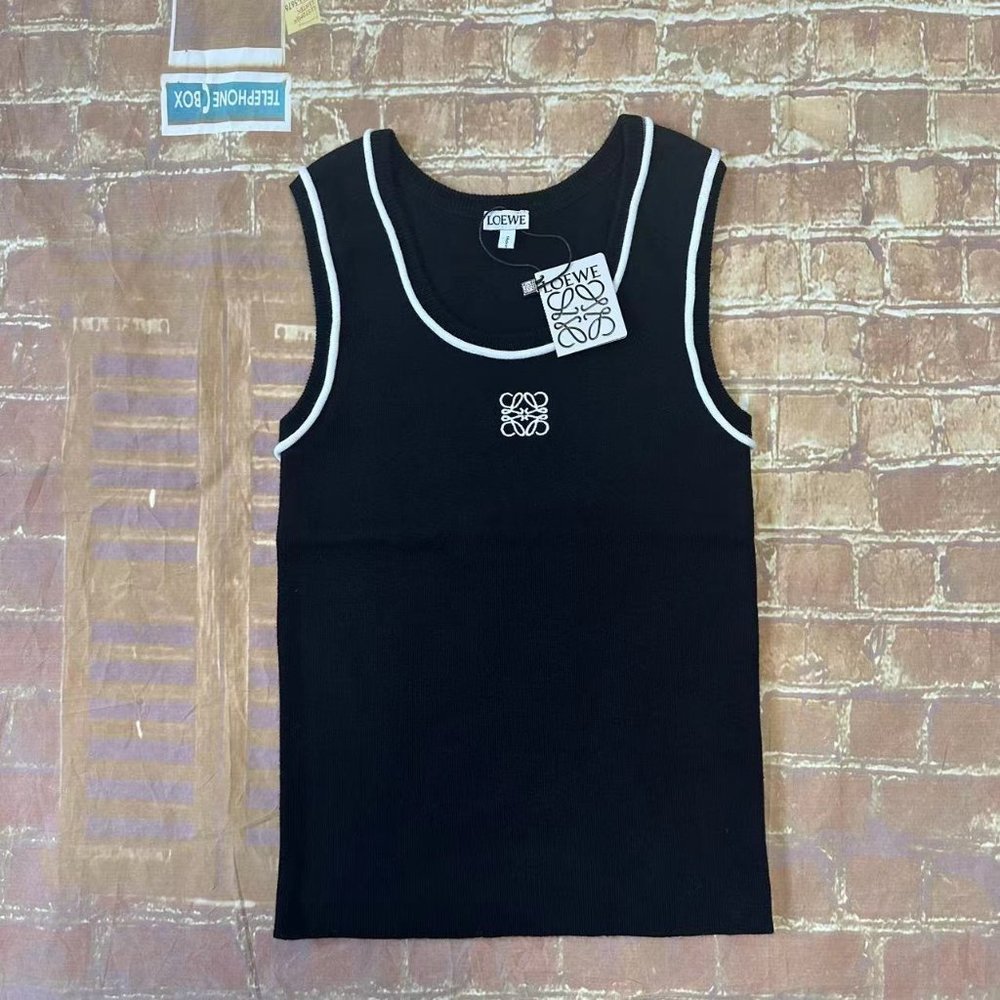 Loewe women's black tank top